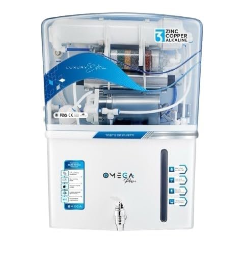 Aqua Domestic Water Purifier (RO+ LED UV+ UF+ HIGH TDS MEMBRANE+ TDS CONTROL) Best For Home/Office Purpose | 12 Stages | 20 LPH | 12 Liter Storage Pre Filter Included (FREE*)
