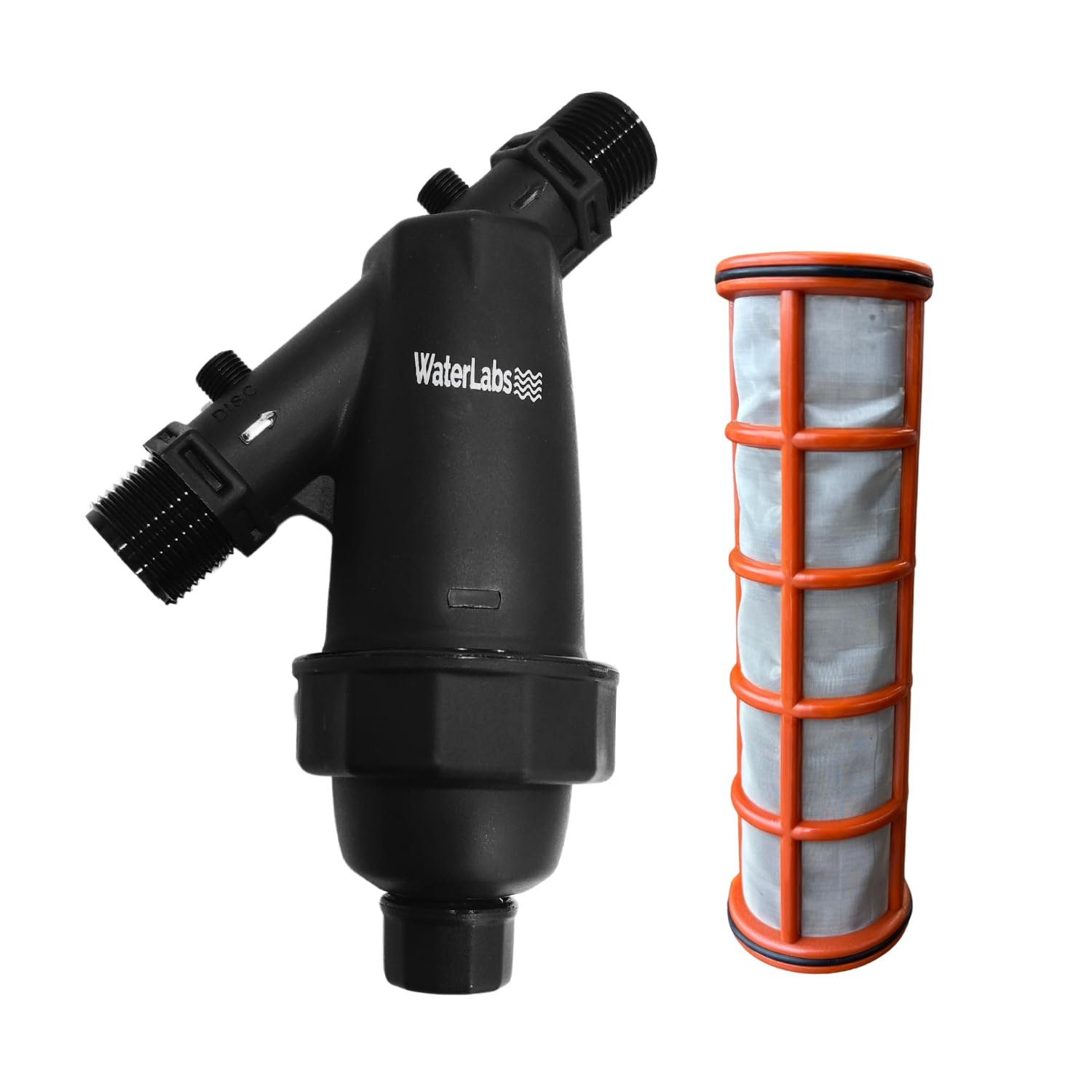 WaterLabs WL0920 Double Mesh Water Tank Filter | 37 Micron | SS 400 Grade Stainless Steel Mesh | UV Stabilized Material | 1 Year Warranty | Cleans Sand, Dirt & Sediments (3/4" Filter | 20MM)